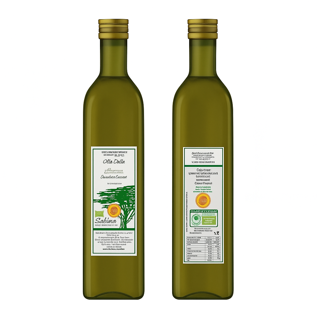 Olio Extra Vergine DOP BIO 0.50L